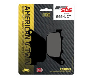 Гальмівні колодки SBS High Power Brake Pads, Carbon 808H.CT